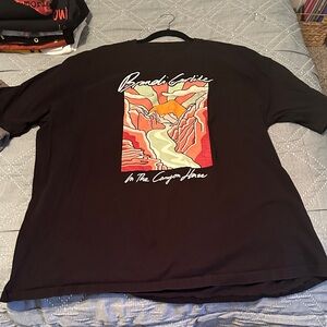 Black Graphic Men's Shirt